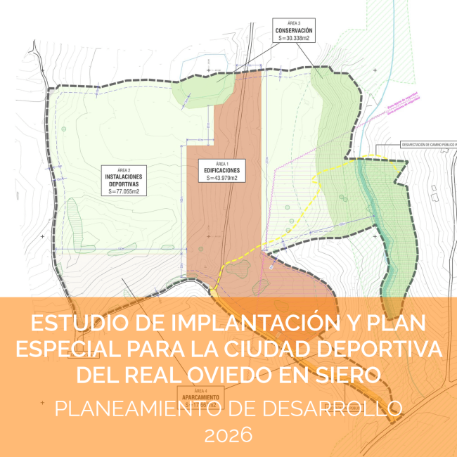 Plan Especial de la Ciudad Deportiva del Real Oviedo en La Belga, Siero