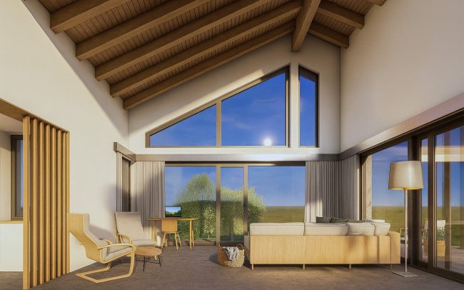 planta-en-l-vivienda-moderna-una-planta