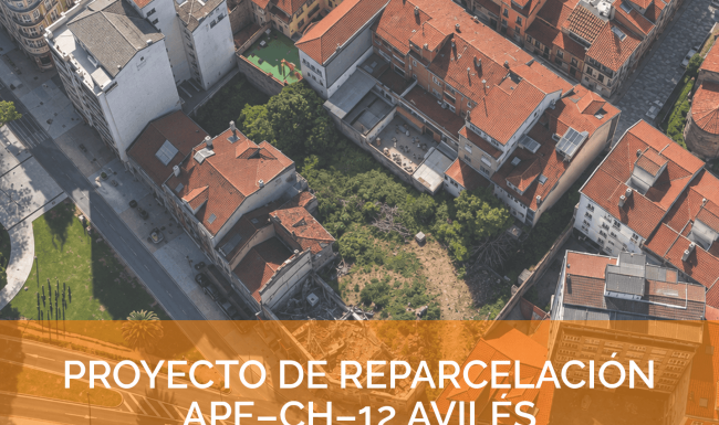 Proyecto de reparcelación ape-ch12 en el casco histórico de Avilés