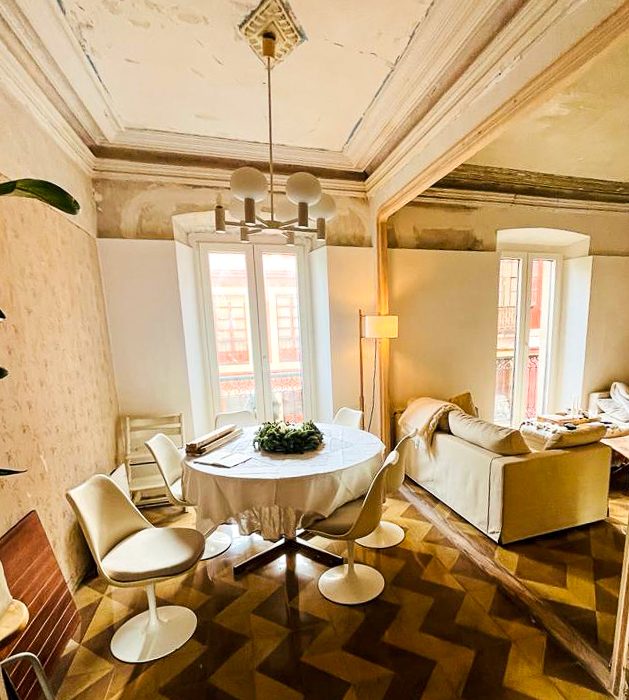 Reforma estilo antiguo de piso en Gijón