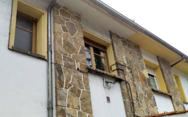 Reforma de fachada de vivienda unifamiliar en Gijón