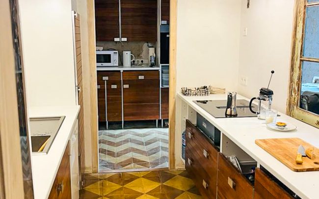 suelos vintage cocina piso reformado