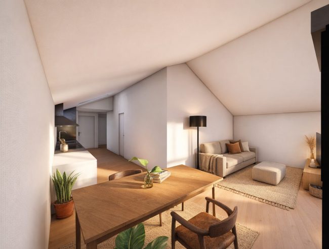 vivienda protección Asturias Dolmen Arquitectos