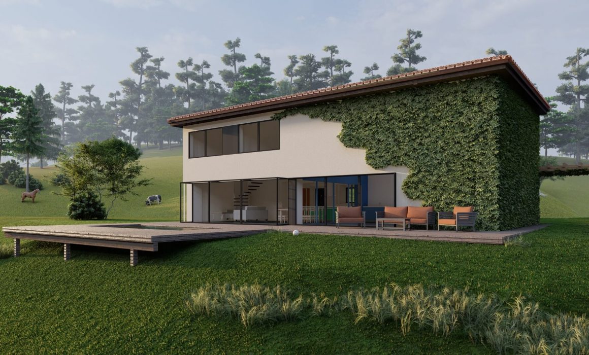 Vivienda unifamiliar en Villanueva de Pría, en Llanes _ Dolmen Arquitectos